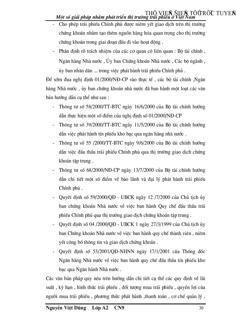 image for page Một số giải pháp nhằm phát triển thị trường trái phiếu ở Việt Nam