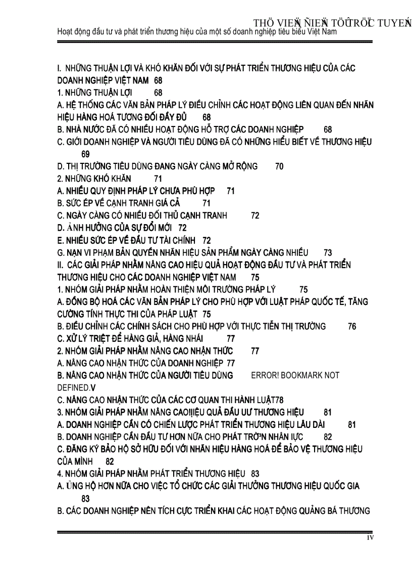 image for page Hoạt động đầu tư và phát triển thương hiệu của một số doanh nghiệp tiêu biểu Việt Nam