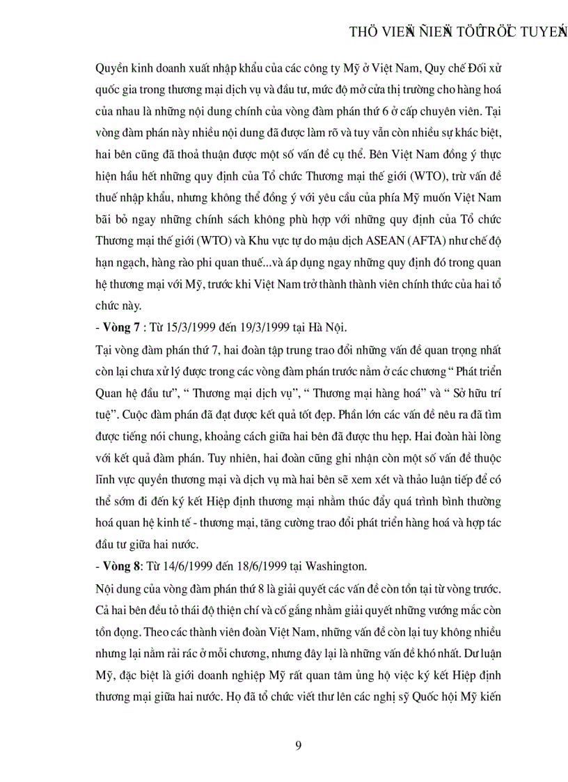 image for page Hiệp định thương mại Việt Mỹ với vấn đề xuất khẩu hàng hoá của Việt Nam sang Mỹ