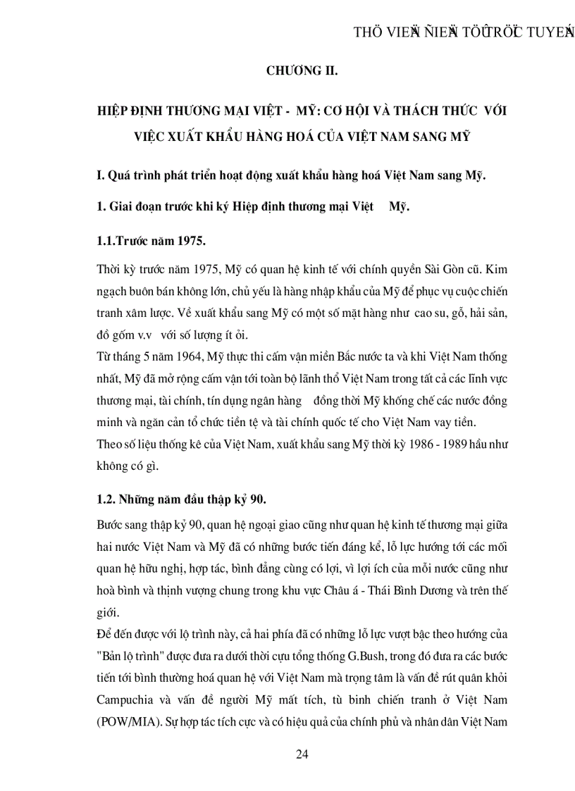 image for page Hiệp định thương mại Việt Mỹ với vấn đề xuất khẩu hàng hoá của Việt Nam sang Mỹ