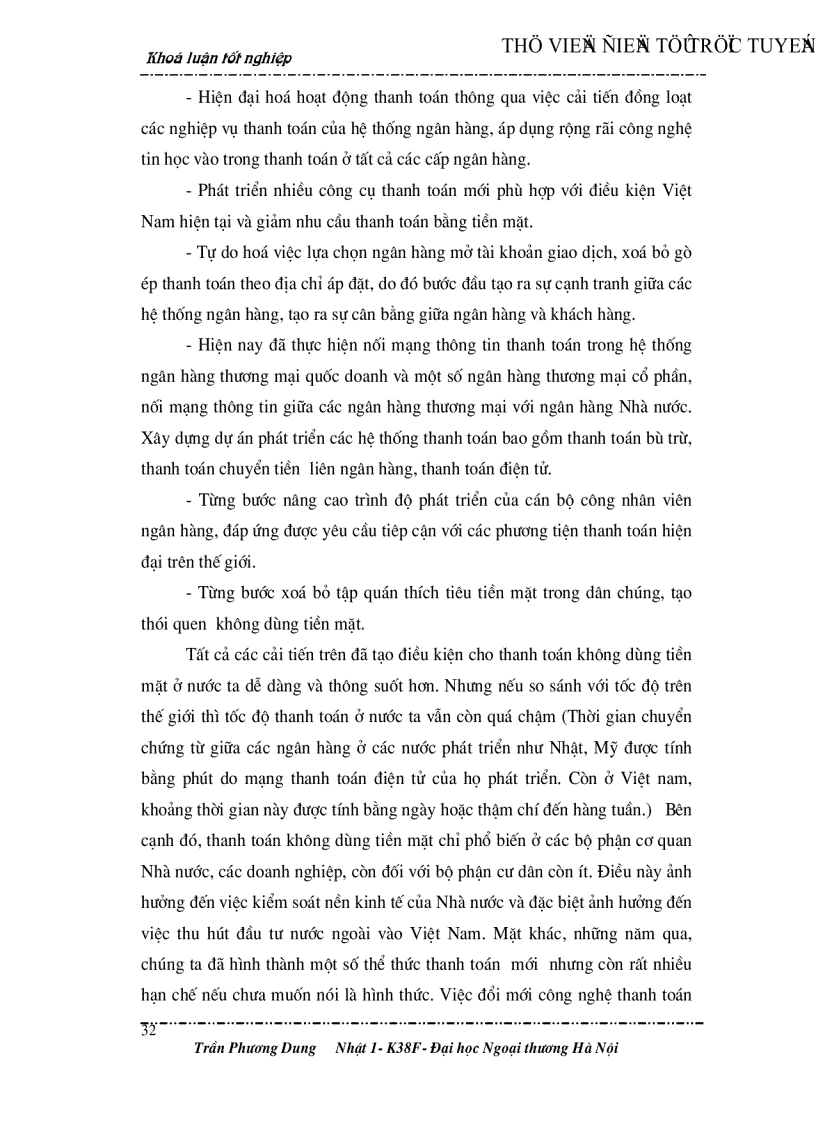 image for page Phát triển và hoàn thiện chế độ thanh toán không dùng tiền mặt ở Việt Nam Một trong những nhiệm vụ hàng đầu trong quản lý kinh tế vĩ mô của Nhà nước