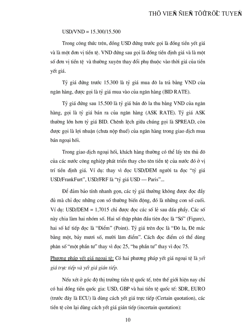 image for page Một số vấn đề về điều hành tỷ giá của Ngân hàng trung ương Việt Nam