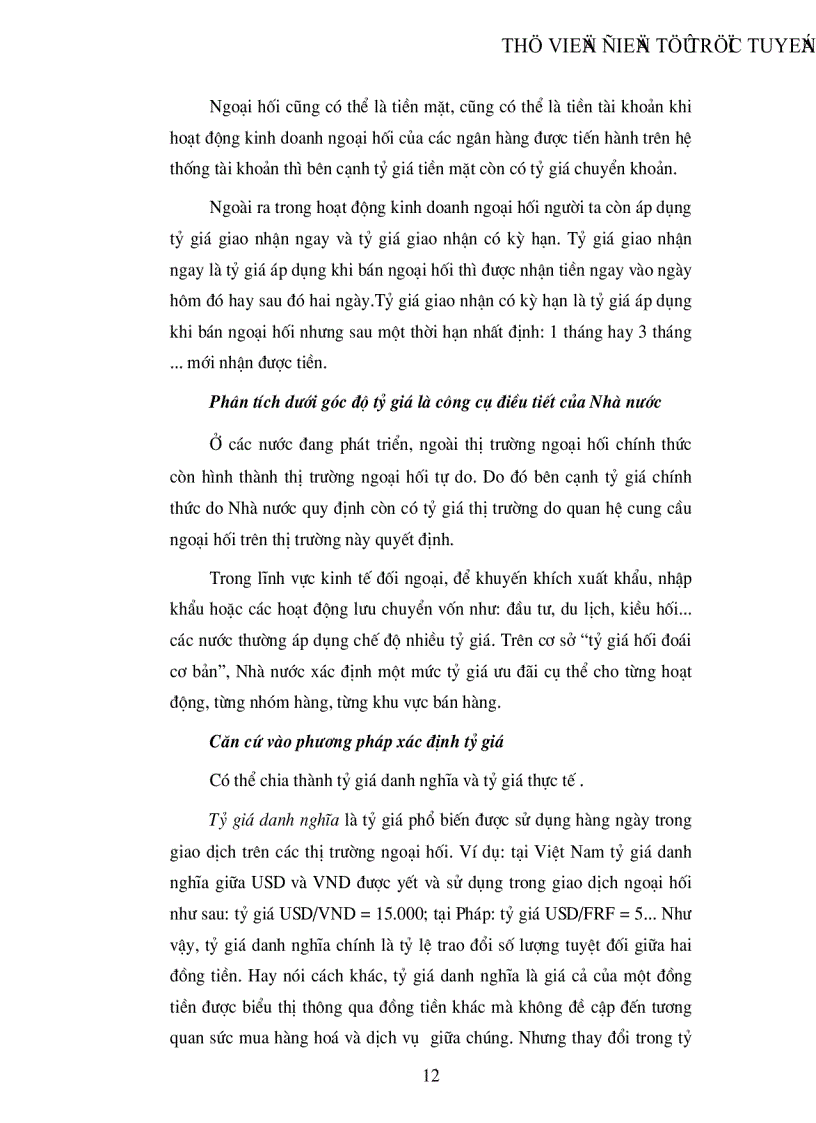 image for page Một số vấn đề về điều hành tỷ giá của Ngân hàng trung ương Việt Nam