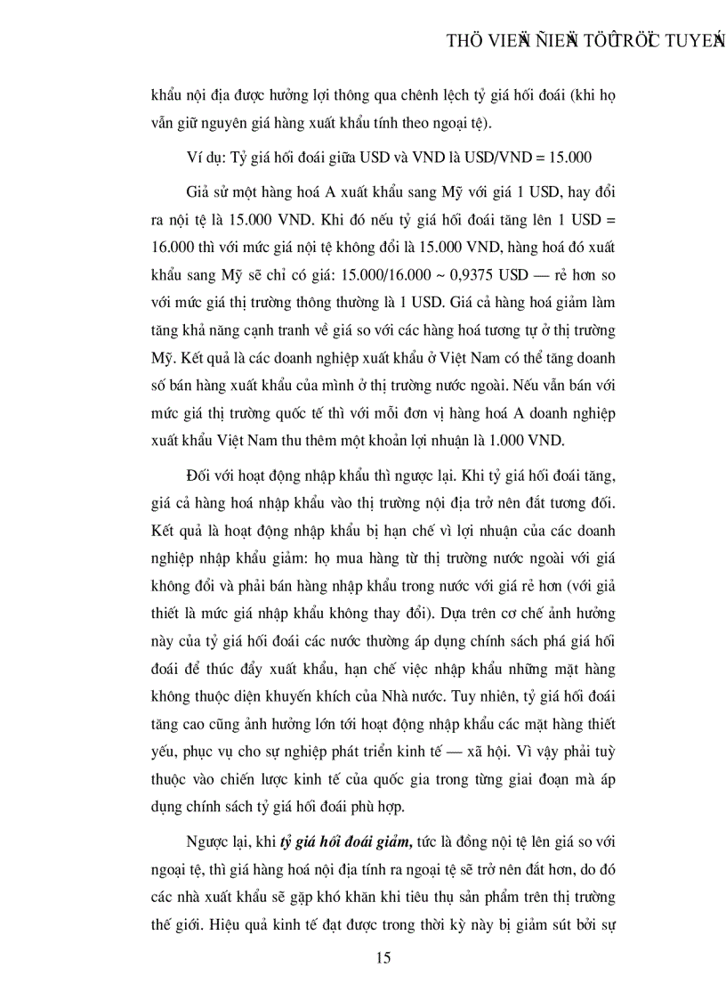 image for page Một số vấn đề về điều hành tỷ giá của Ngân hàng trung ương Việt Nam