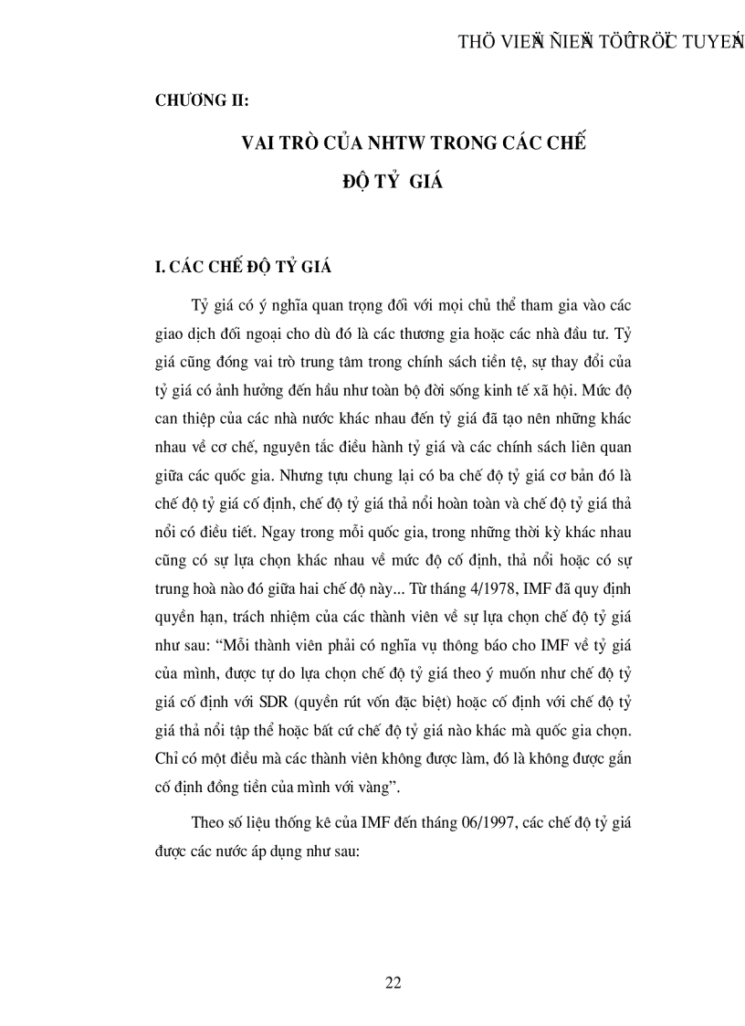 image for page Một số vấn đề về điều hành tỷ giá của Ngân hàng trung ương Việt Nam