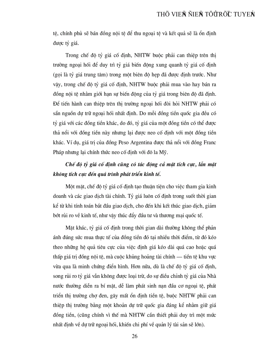 image for page Một số vấn đề về điều hành tỷ giá của Ngân hàng trung ương Việt Nam