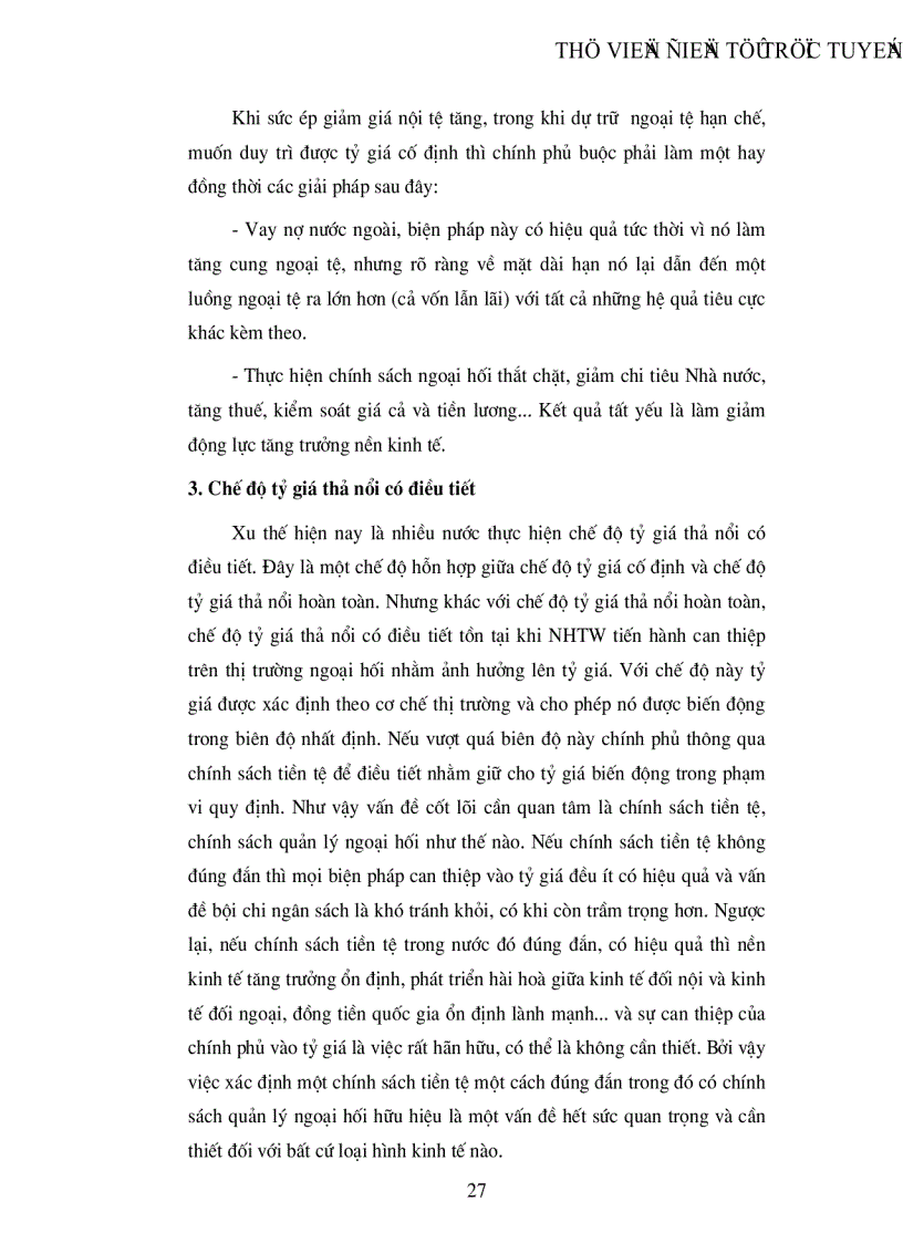 image for page Một số vấn đề về điều hành tỷ giá của Ngân hàng trung ương Việt Nam