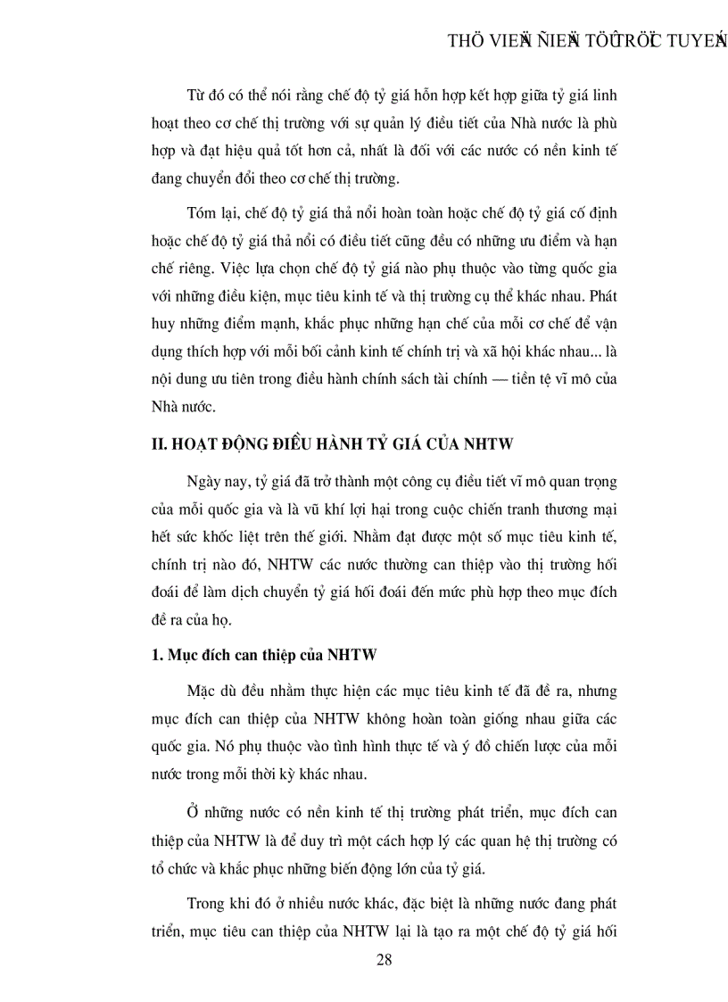 image for page Một số vấn đề về điều hành tỷ giá của Ngân hàng trung ương Việt Nam