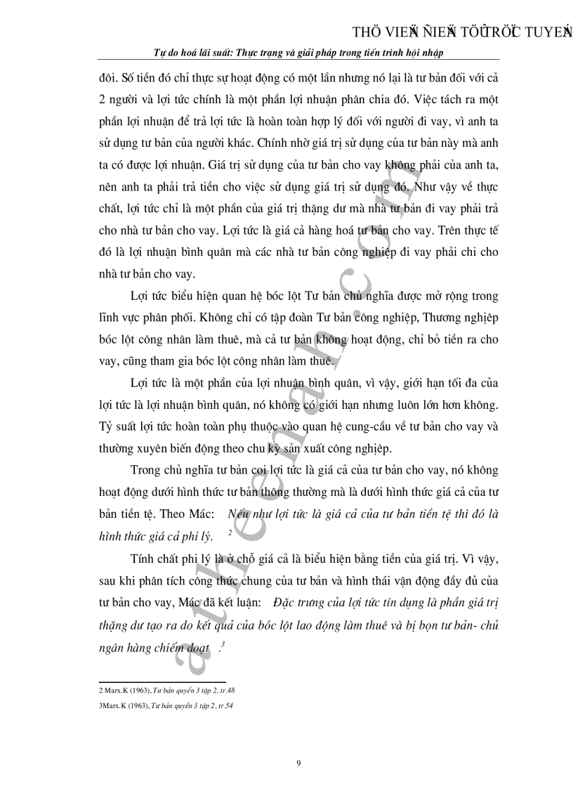 image for page Tự do hoá lãi suất Thực trạng và giải pháp trong tiến trình hội nhập