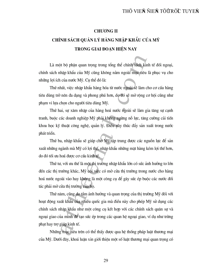 image for page Chính sách quản lý hàng nhập khẩu của Mỹ và một số điều cần lưu ý đối với các doanh nghiệp Việt Nam khi xuất khẩu hàng hoá vào thị trường này