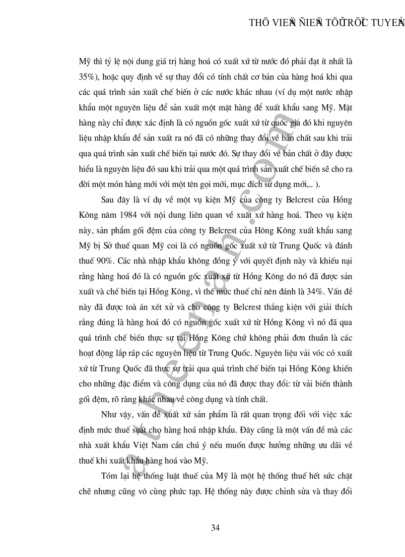 image for page Chính sách quản lý hàng nhập khẩu của Mỹ và một số điều cần lưu ý đối với các doanh nghiệp Việt Nam khi xuất khẩu hàng hoá vào thị trường này