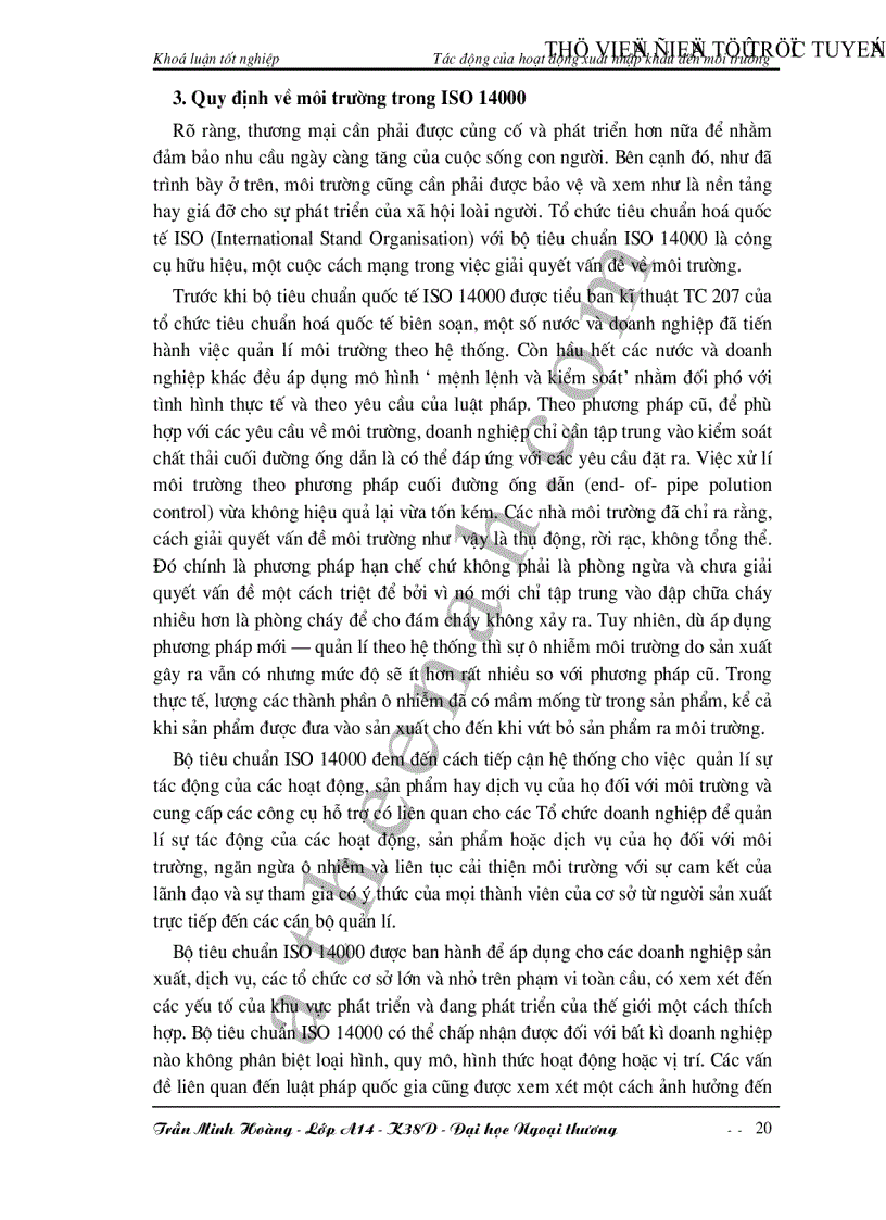 image for page Tác động của hoạt động xuất nhập khẩu đến môi trường ở Việt Nam