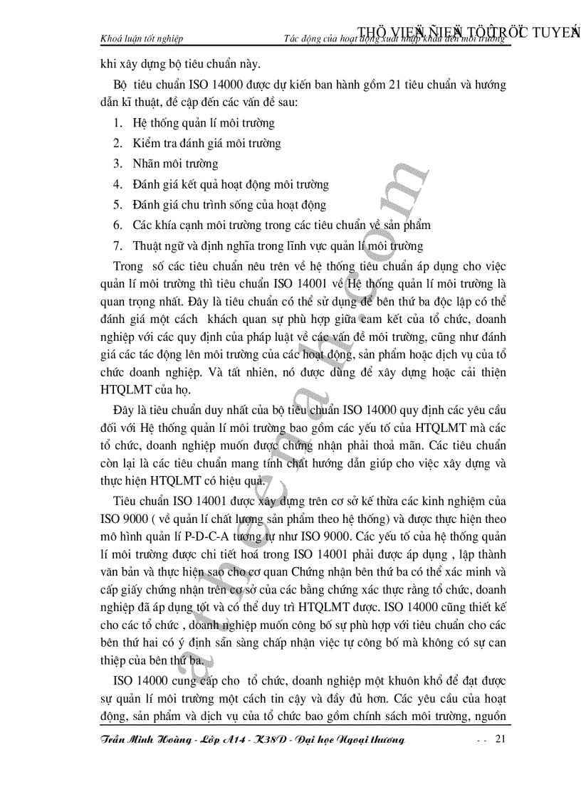 image for page Tác động của hoạt động xuất nhập khẩu đến môi trường ở Việt Nam