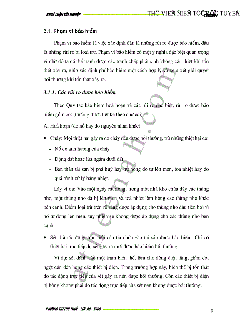 image for page Bảo hiểm hoả hoạn và rủi ro đặc biệt tại Việt Nam Thực trạng và giải pháp