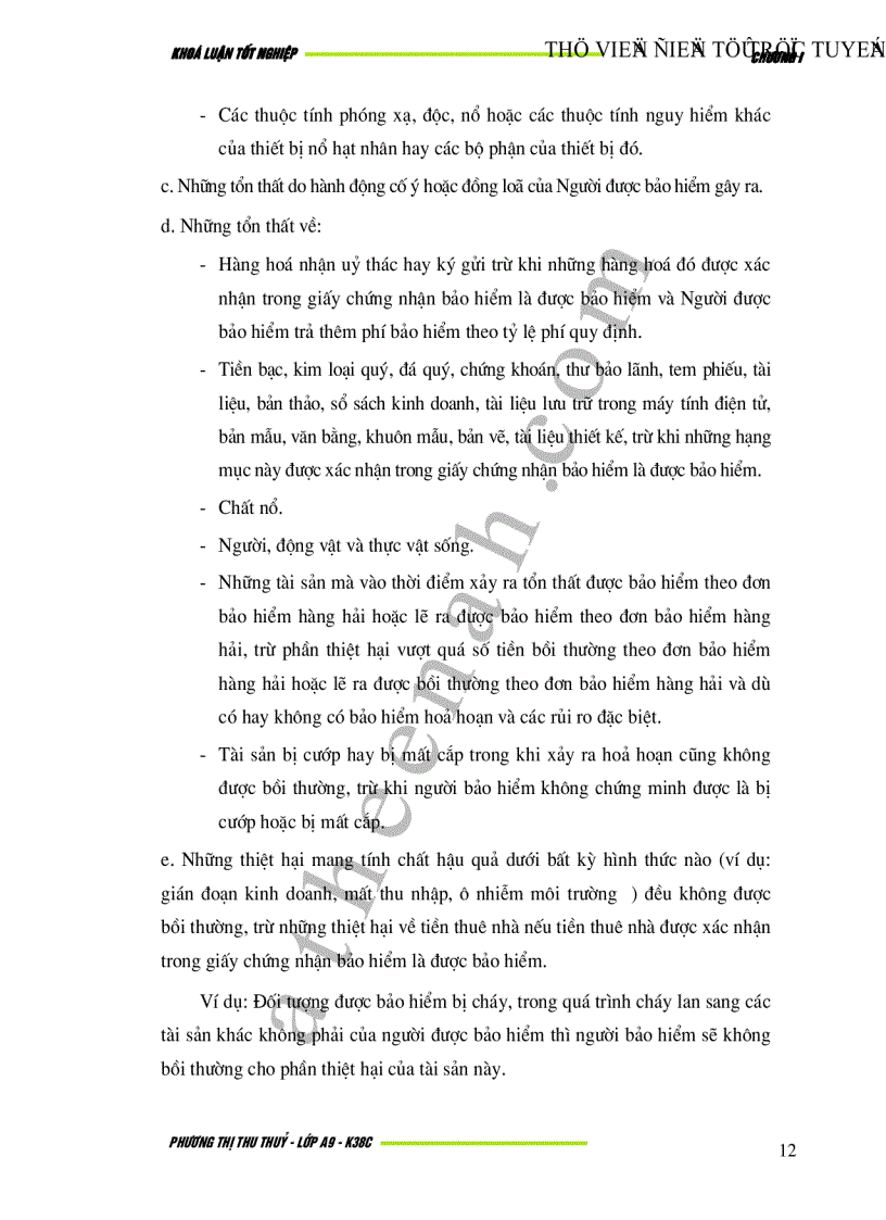 image for page Bảo hiểm hoả hoạn và rủi ro đặc biệt tại Việt Nam Thực trạng và giải pháp