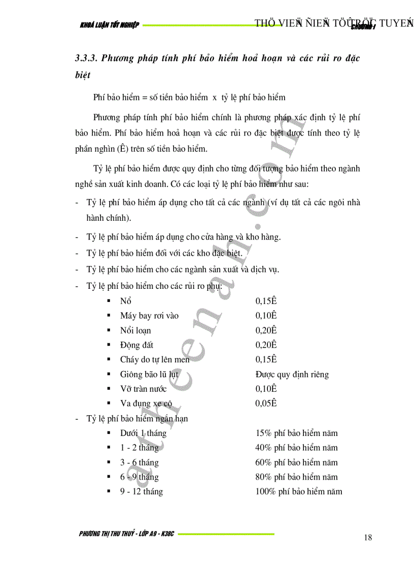 image for page Bảo hiểm hoả hoạn và rủi ro đặc biệt tại Việt Nam Thực trạng và giải pháp