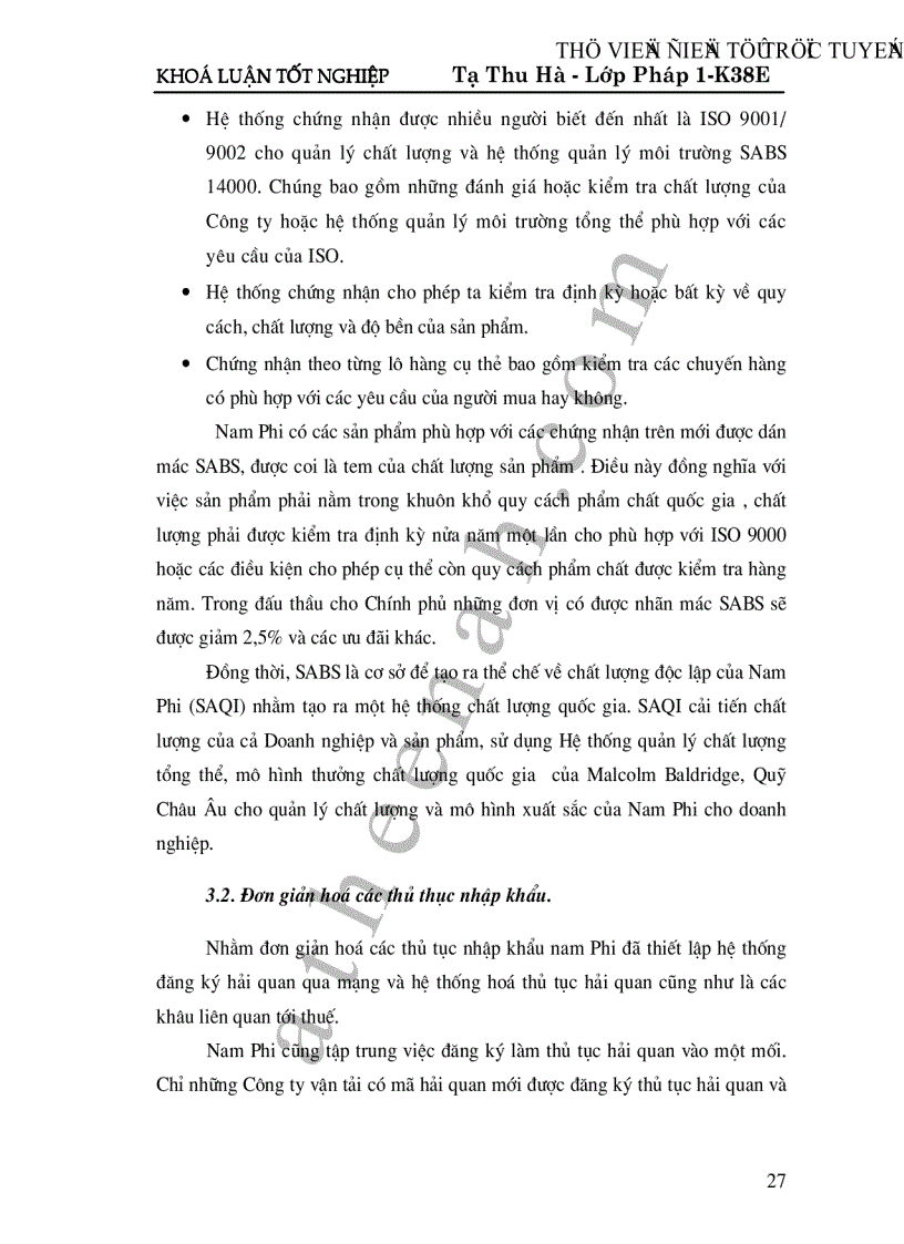 image for page Cộng hoà Nam Phi giải pháp phát triển cho quan hệ kinh tế thương mại giữa Việt Nam và Cộng hoà Nam Phi trong thời gian tới