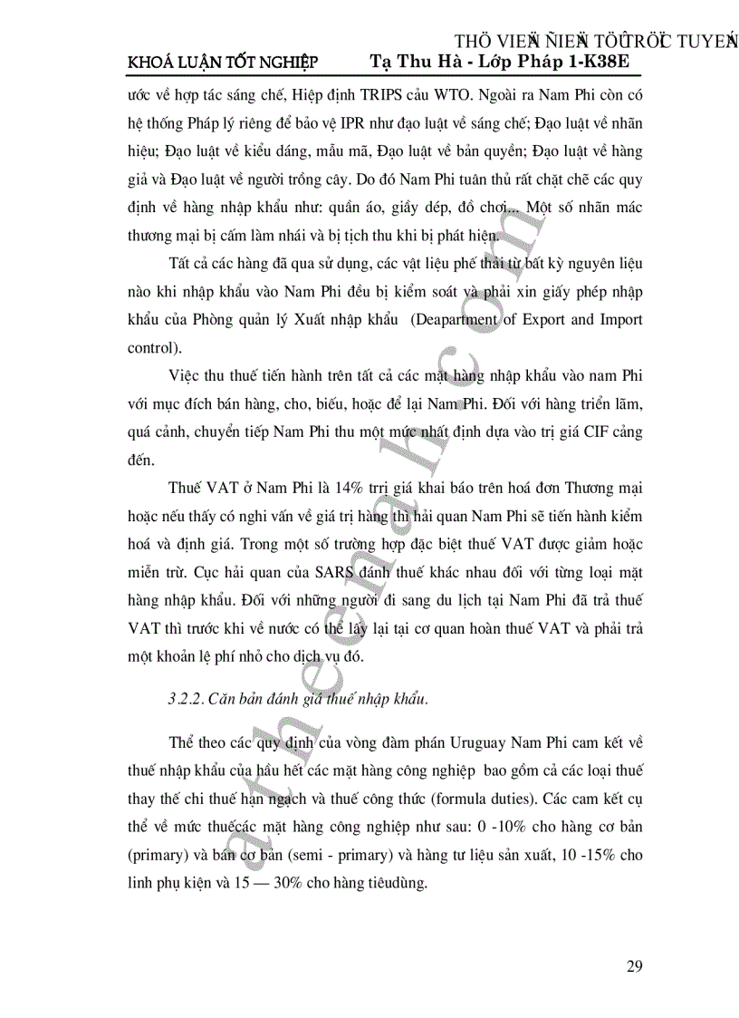 image for page Cộng hoà Nam Phi giải pháp phát triển cho quan hệ kinh tế thương mại giữa Việt Nam và Cộng hoà Nam Phi trong thời gian tới