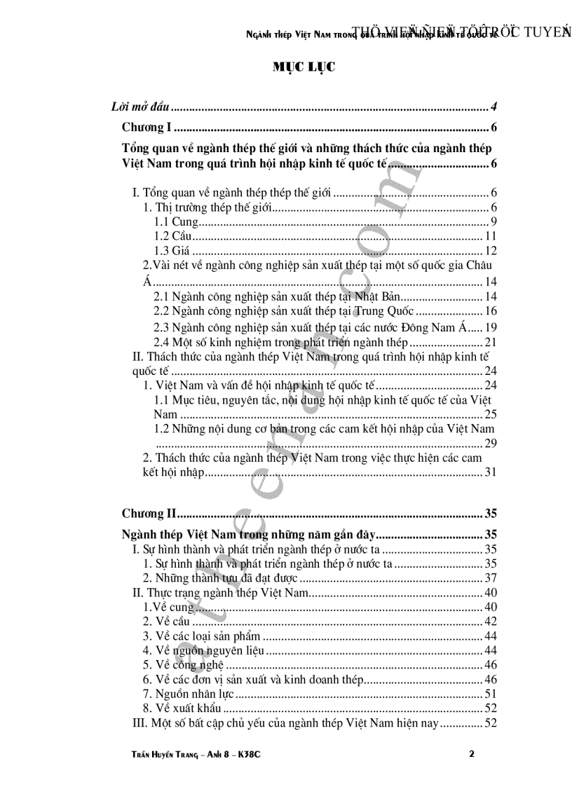 image for page Ngành thép Việt Nam trong quá trình hội nhập kinh tế quốc tế