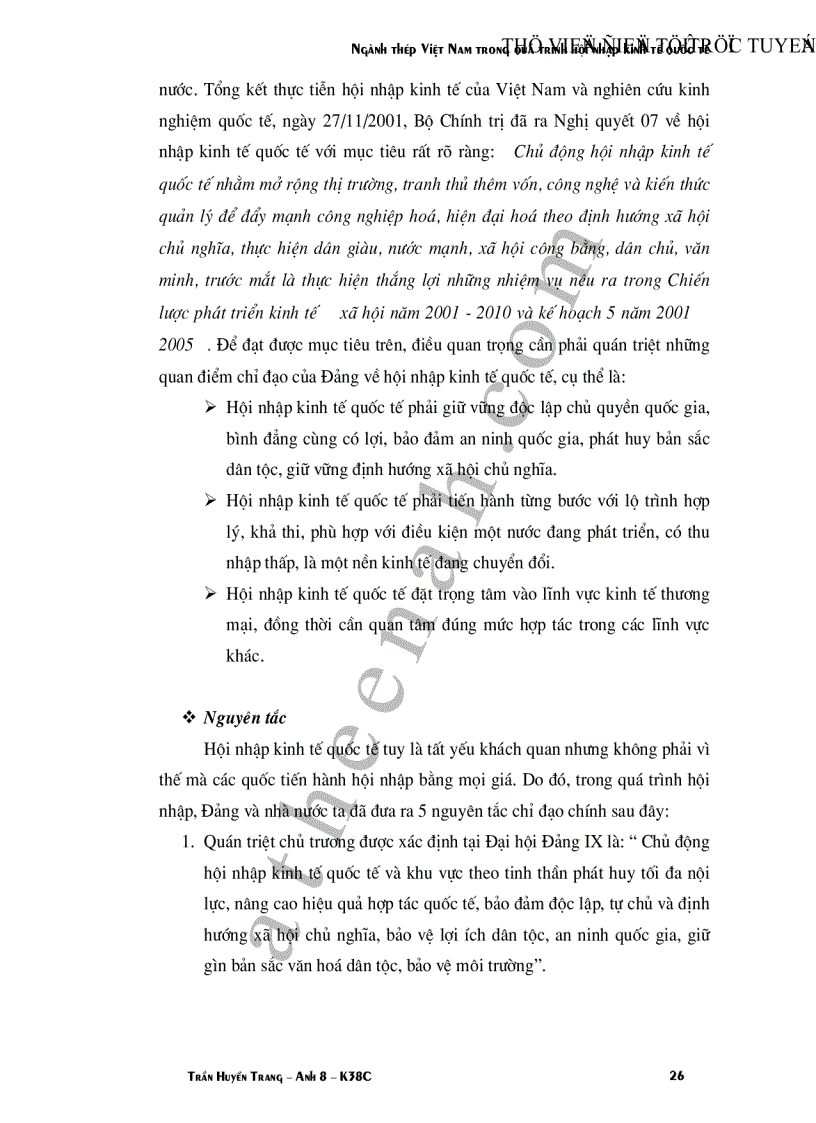 image for page Ngành thép Việt Nam trong quá trình hội nhập kinh tế quốc tế