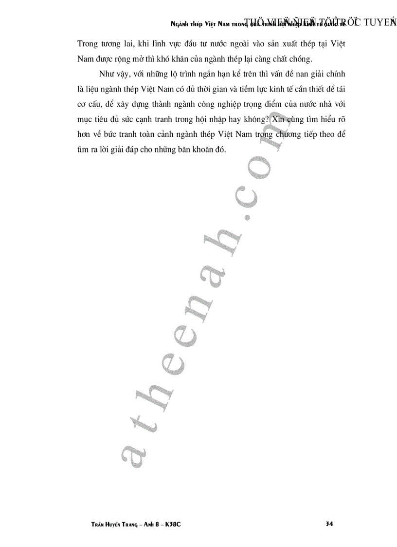 image for page Ngành thép Việt Nam trong quá trình hội nhập kinh tế quốc tế