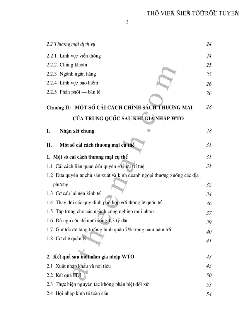 image for page Một số cải cách chính sách thương mại của Trung Quốc kể từ sau khi gia nhập WTO và bài học kinh nghiệm cho Việt Nam