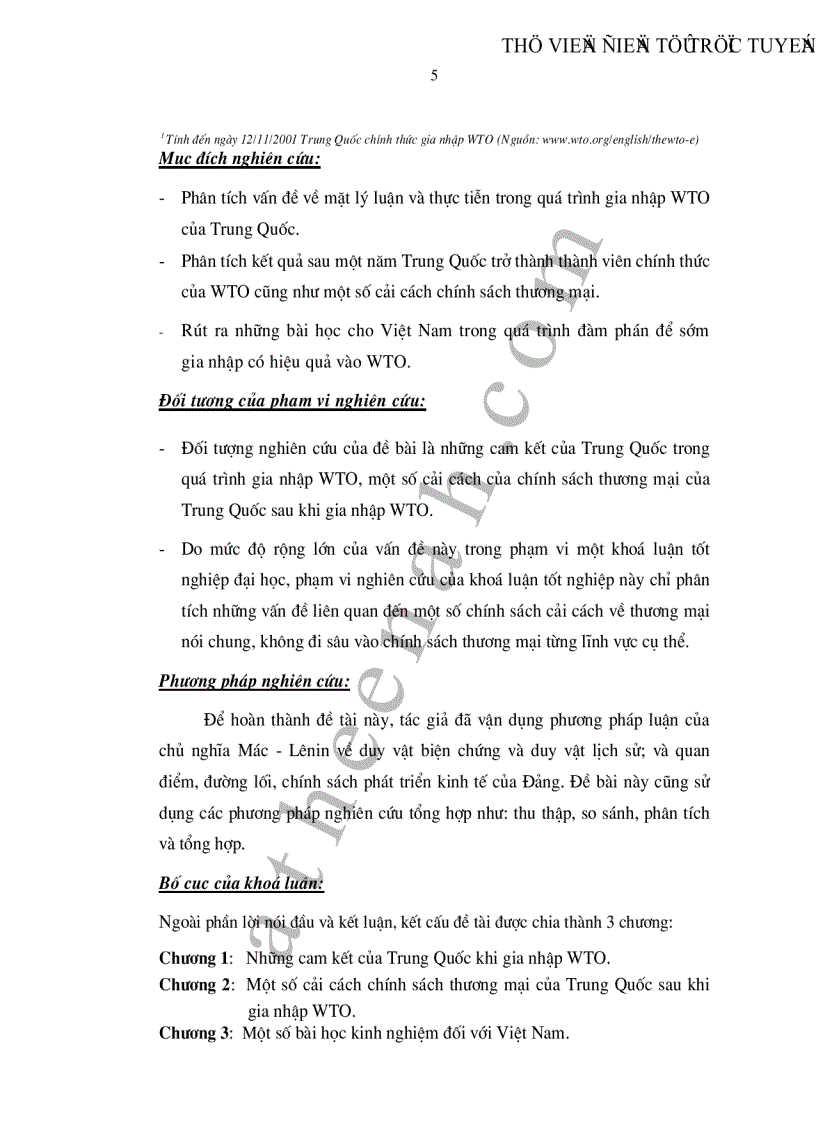 image for page Một số cải cách chính sách thương mại của Trung Quốc kể từ sau khi gia nhập WTO và bài học kinh nghiệm cho Việt Nam