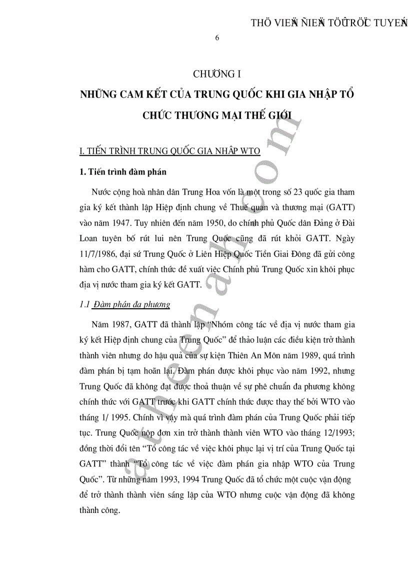 image for page Một số cải cách chính sách thương mại của Trung Quốc kể từ sau khi gia nhập WTO và bài học kinh nghiệm cho Việt Nam