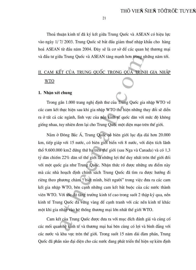 image for page Một số cải cách chính sách thương mại của Trung Quốc kể từ sau khi gia nhập WTO và bài học kinh nghiệm cho Việt Nam