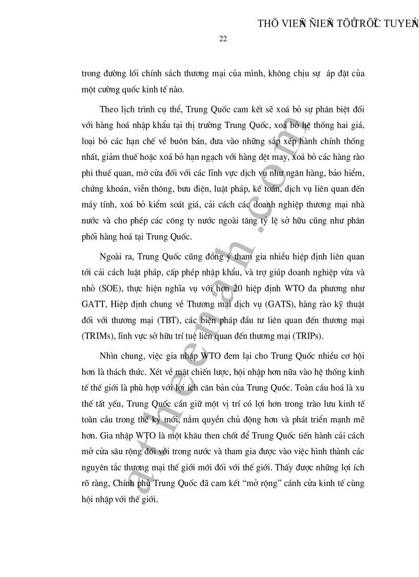 image for page Một số cải cách chính sách thương mại của Trung Quốc kể từ sau khi gia nhập WTO và bài học kinh nghiệm cho Việt Nam