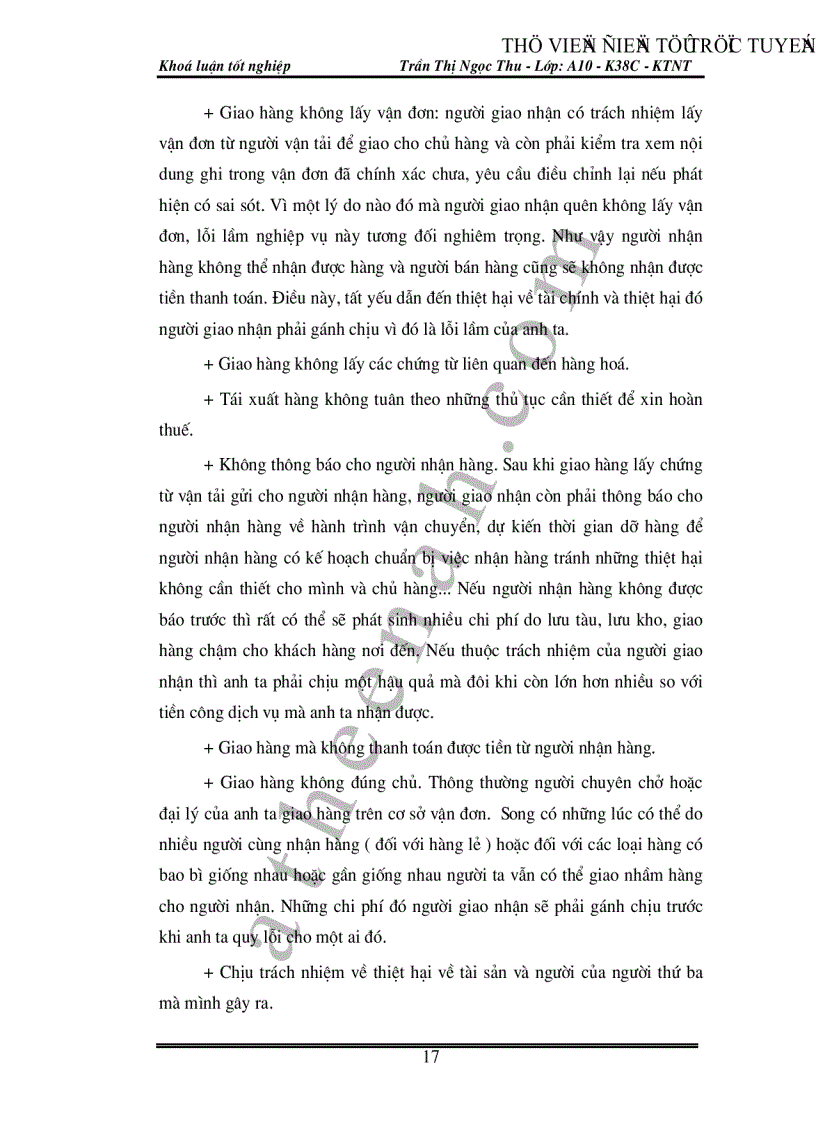 image for page Bảo hiểm trách nhiệm của người giao nhận tại Việt Nam Thực trạng và giải pháp
