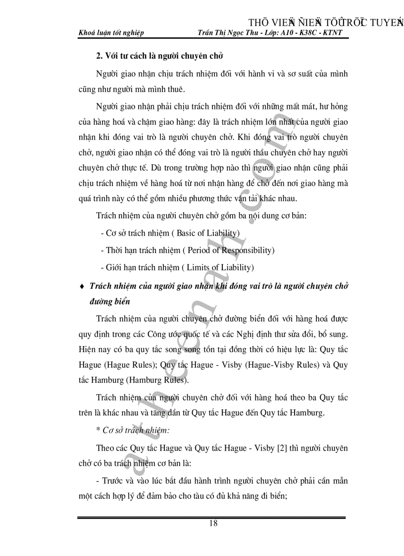 image for page Bảo hiểm trách nhiệm của người giao nhận tại Việt Nam Thực trạng và giải pháp