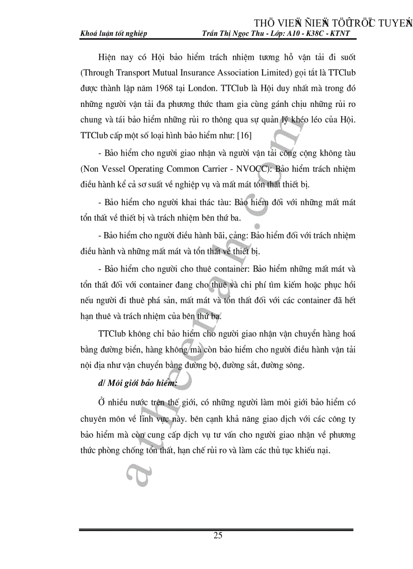 image for page Bảo hiểm trách nhiệm của người giao nhận tại Việt Nam Thực trạng và giải pháp