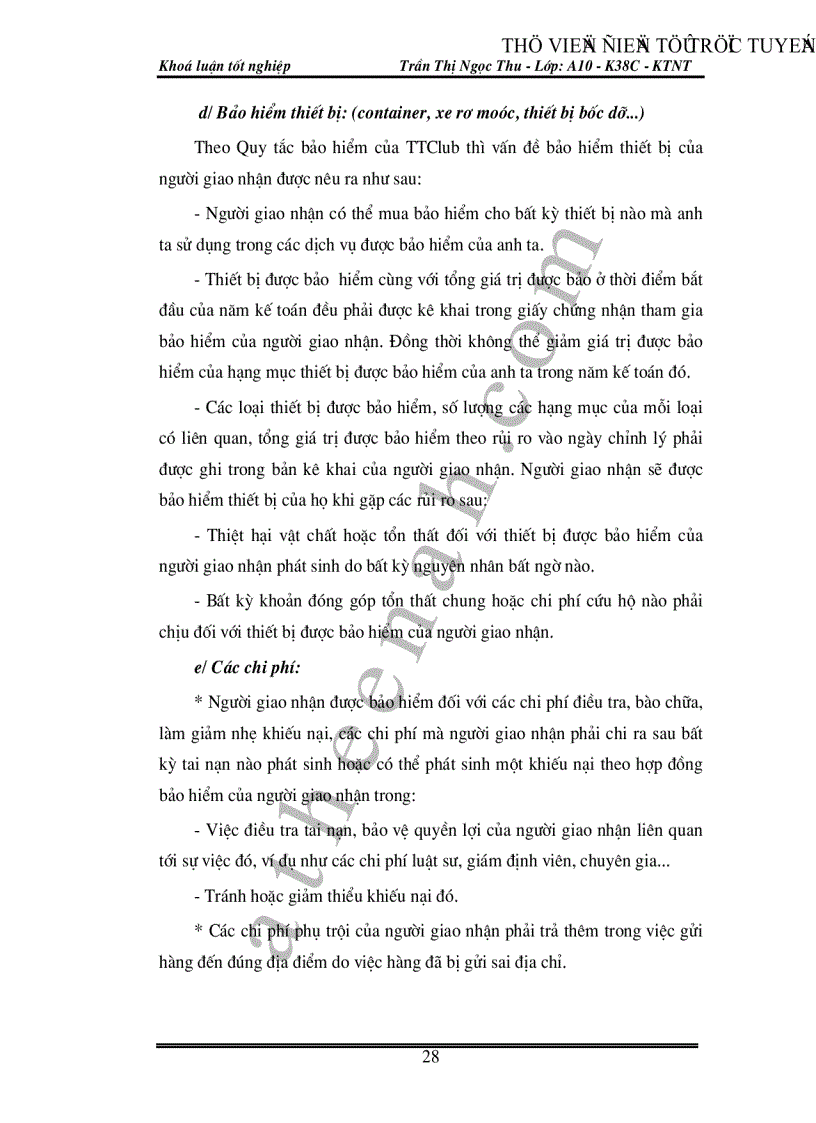 image for page Bảo hiểm trách nhiệm của người giao nhận tại Việt Nam Thực trạng và giải pháp