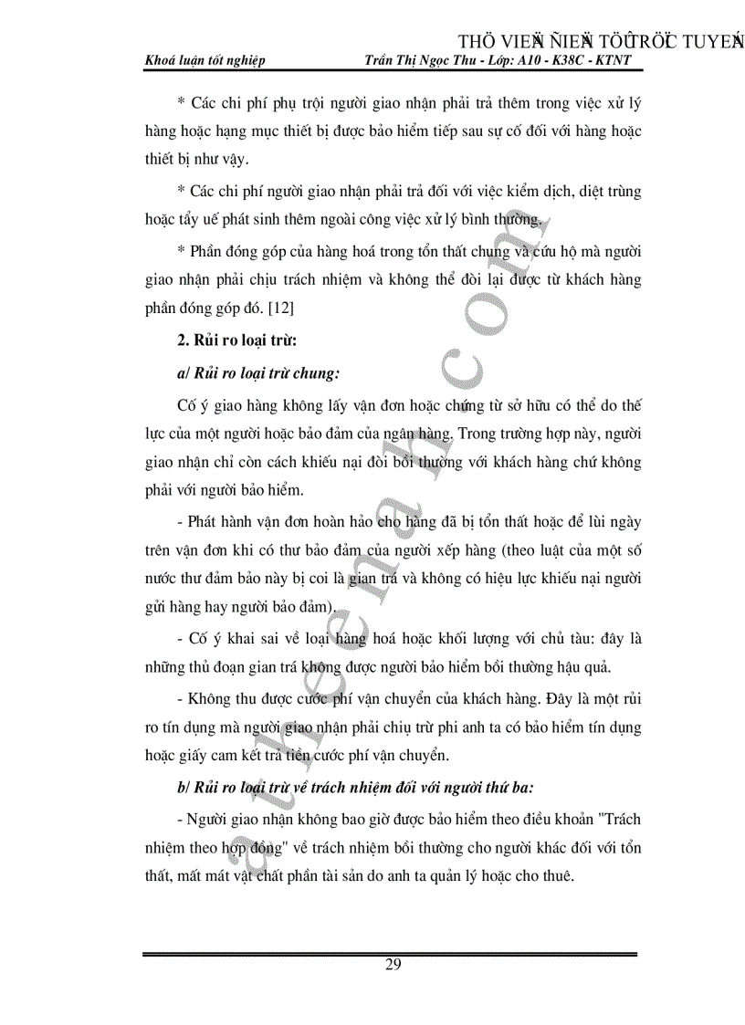 image for page Bảo hiểm trách nhiệm của người giao nhận tại Việt Nam Thực trạng và giải pháp