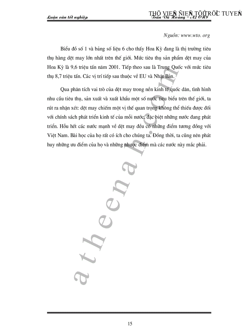 image for page Hoạt động kinh doanh xuất khẩu hàng dệt may Việt Nam thực trạng và giải pháp