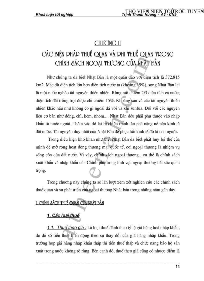 image for page Những công cụ chính sách Ngoại thương của Nhật Bản Bài học kinh nghiệm đối với Ngoại thương Việt Nam