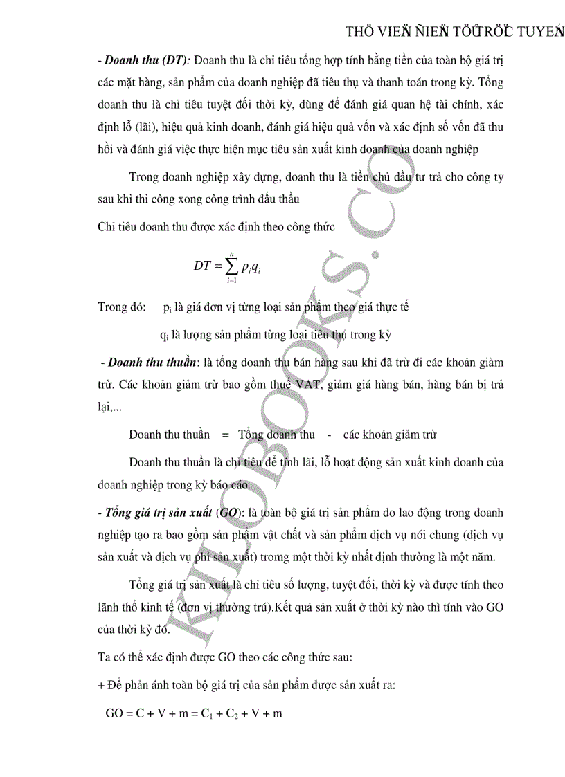 image for page Vận dụng một số phương pháp thống kê phân tích hiệu quả hoạt động của Tổng công ty xây dựng công trình giao thông