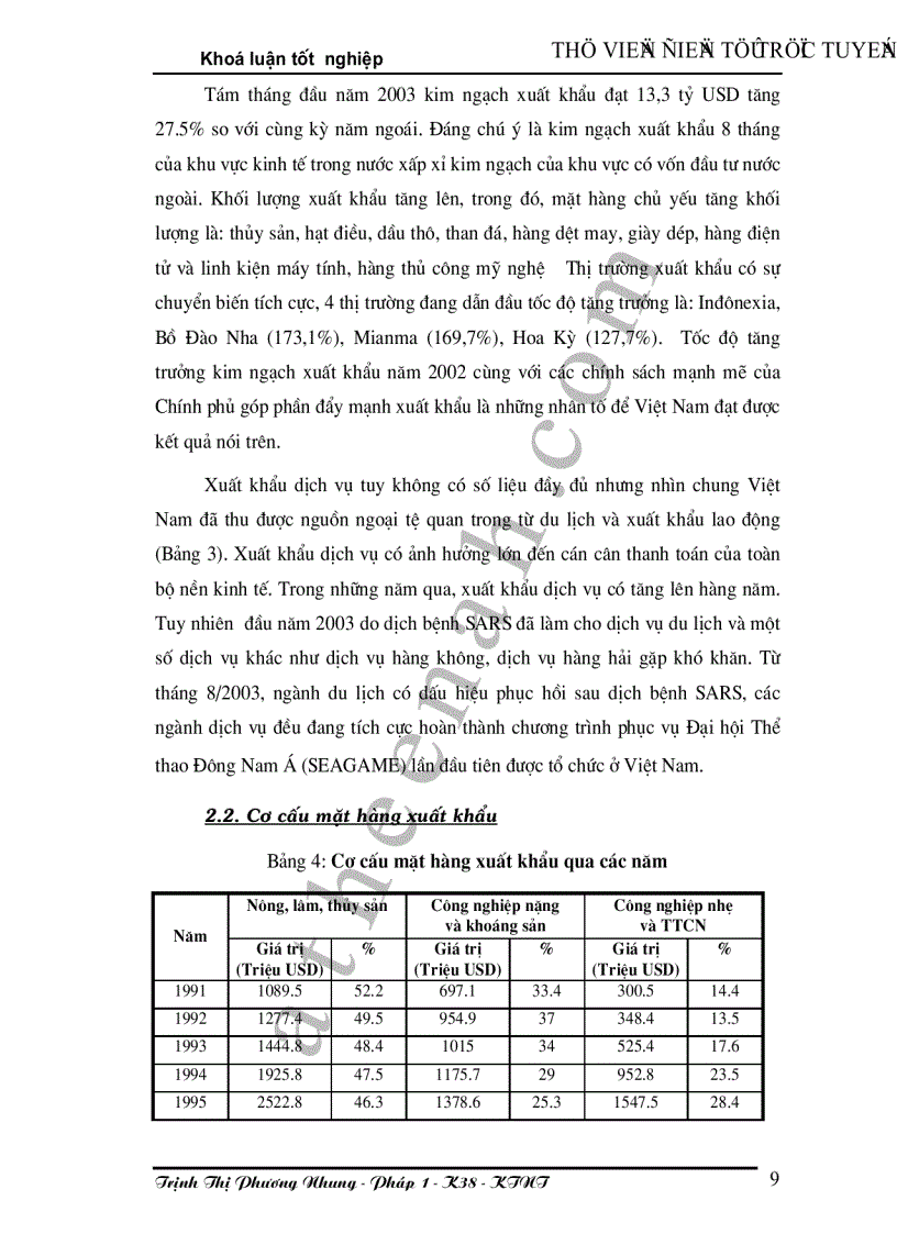 image for page Phương hướng phát triển thị trường xuất khẩu của Việt nam trong giai đoạn 2001 2010 và tầm nhìn đến năm 2020