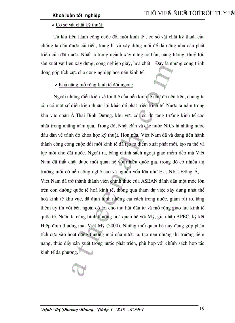 image for page Phương hướng phát triển thị trường xuất khẩu của Việt nam trong giai đoạn 2001 2010 và tầm nhìn đến năm 2020