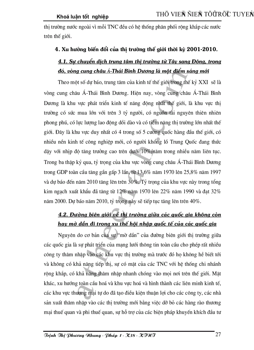 image for page Phương hướng phát triển thị trường xuất khẩu của Việt nam trong giai đoạn 2001 2010 và tầm nhìn đến năm 2020