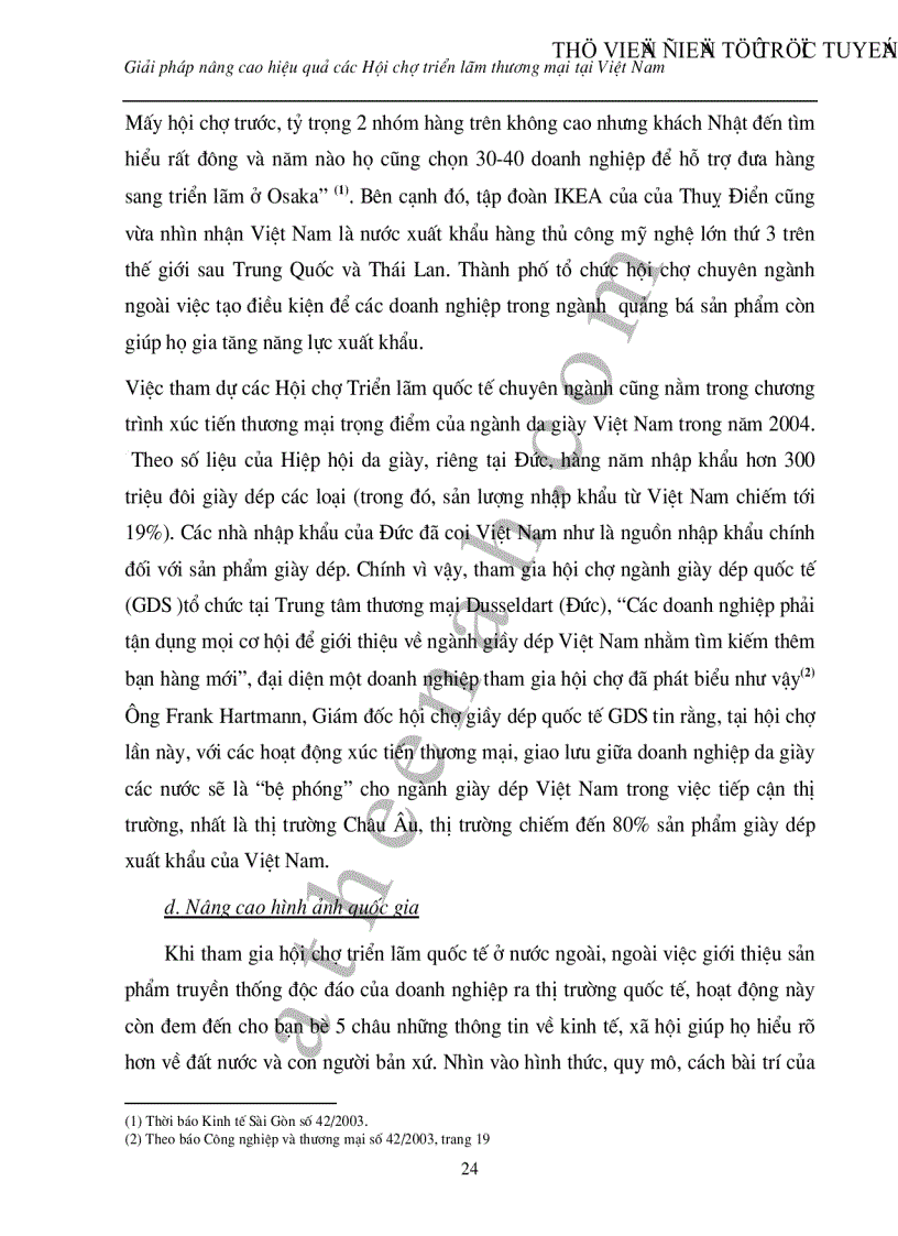 image for page Giải pháp nâng cao hiệu quả Hội chợ Triển lãm tại Việt Nam