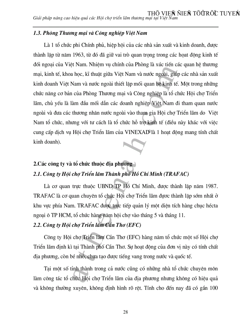 image for page Giải pháp nâng cao hiệu quả Hội chợ Triển lãm tại Việt Nam