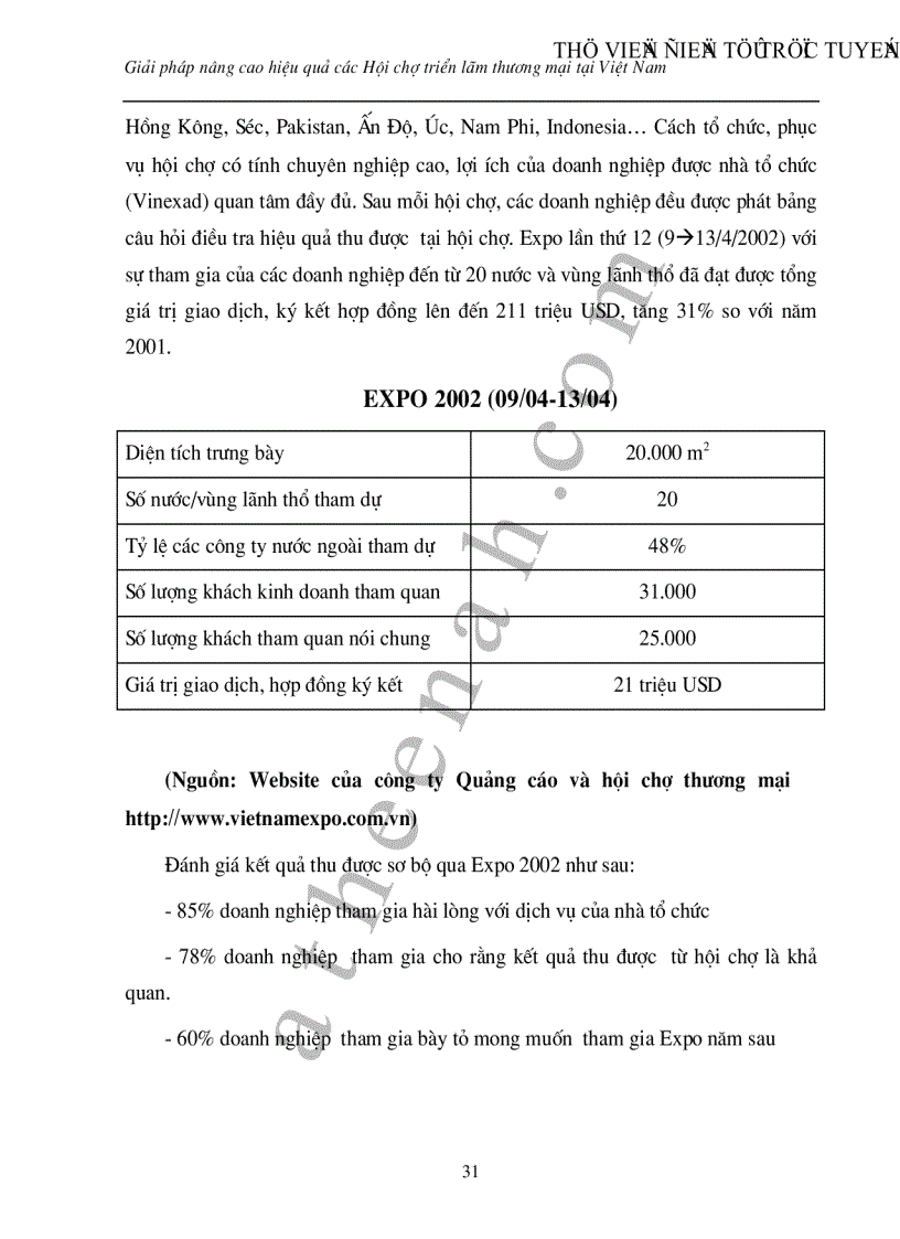 image for page Giải pháp nâng cao hiệu quả Hội chợ Triển lãm tại Việt Nam