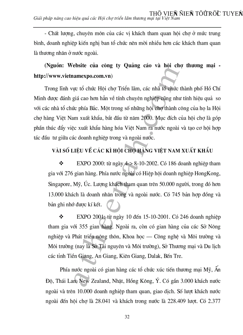 image for page Giải pháp nâng cao hiệu quả Hội chợ Triển lãm tại Việt Nam