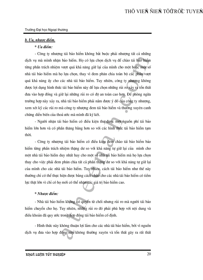 image for page Tình hình triển khai nghiệp vụ tái bảo hiểm kỹ thuật tại công ty tái bảo hiểm Quốc Gia Việt Nam Vinare