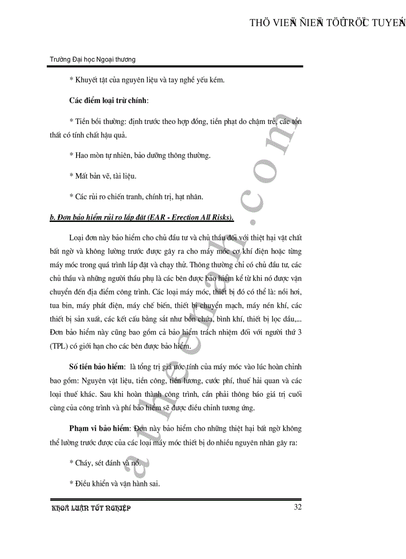 image for page Tình hình triển khai nghiệp vụ tái bảo hiểm kỹ thuật tại công ty tái bảo hiểm Quốc Gia Việt Nam Vinare