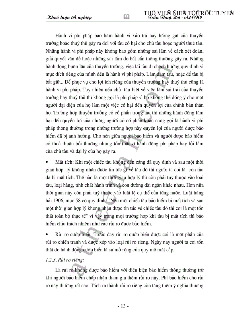 image for page Bảo hiểm thân tàu và trách nhiệm chủ tàu tại Tổng công ty bảo hiểm Việt Nam