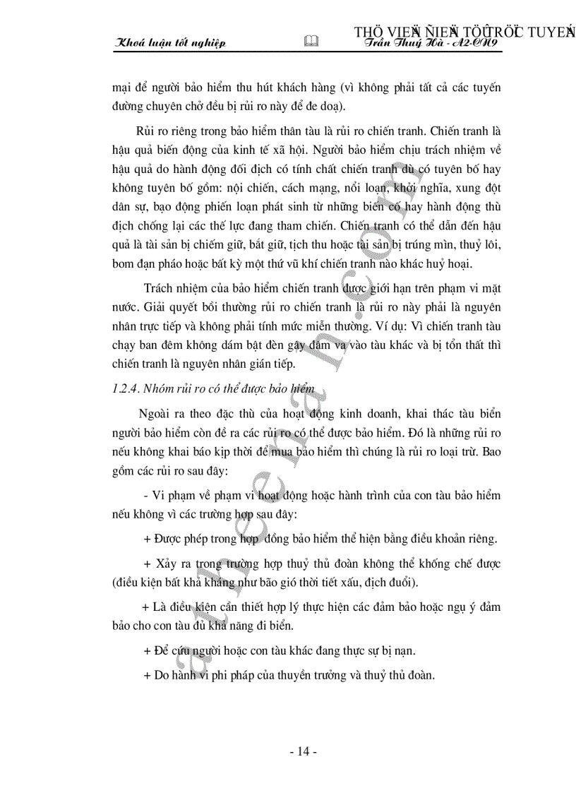 image for page Bảo hiểm thân tàu và trách nhiệm chủ tàu tại Tổng công ty bảo hiểm Việt Nam