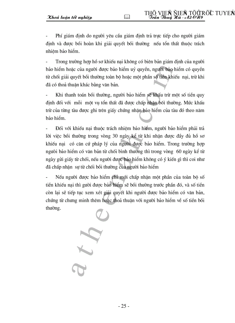 image for page Bảo hiểm thân tàu và trách nhiệm chủ tàu tại Tổng công ty bảo hiểm Việt Nam